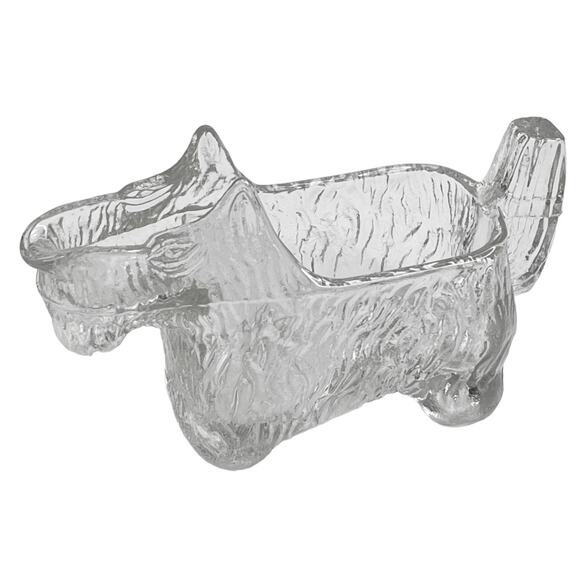 LE Smith Scotty Dog Creamer Sugar Bowl Match Holder 5.25" Terrier Syrup Pitcher - Picture 1 of 7